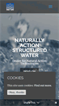 Mobile Screenshot of naturalactionstructuredwater.com